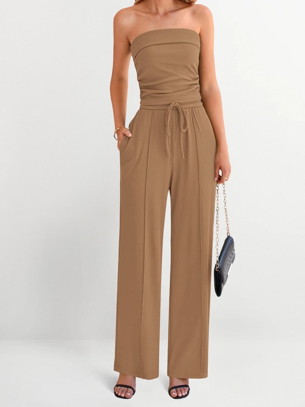 PRETTY GARDEN Tube Top/Pant Set